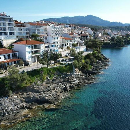 Anemos Seaside Apartment Néosz Marmarász Kültér fotó