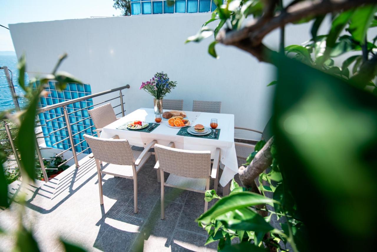 Anemos Seaside Apartment Néosz Marmarász Kültér fotó