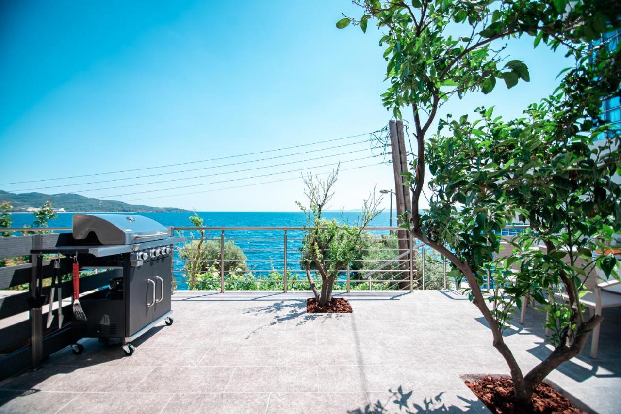 Anemos Seaside Apartment Néosz Marmarász Kültér fotó