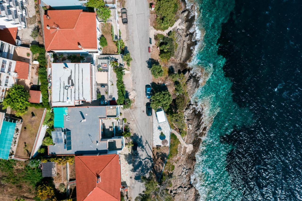Anemos Seaside Apartment Néosz Marmarász Kültér fotó