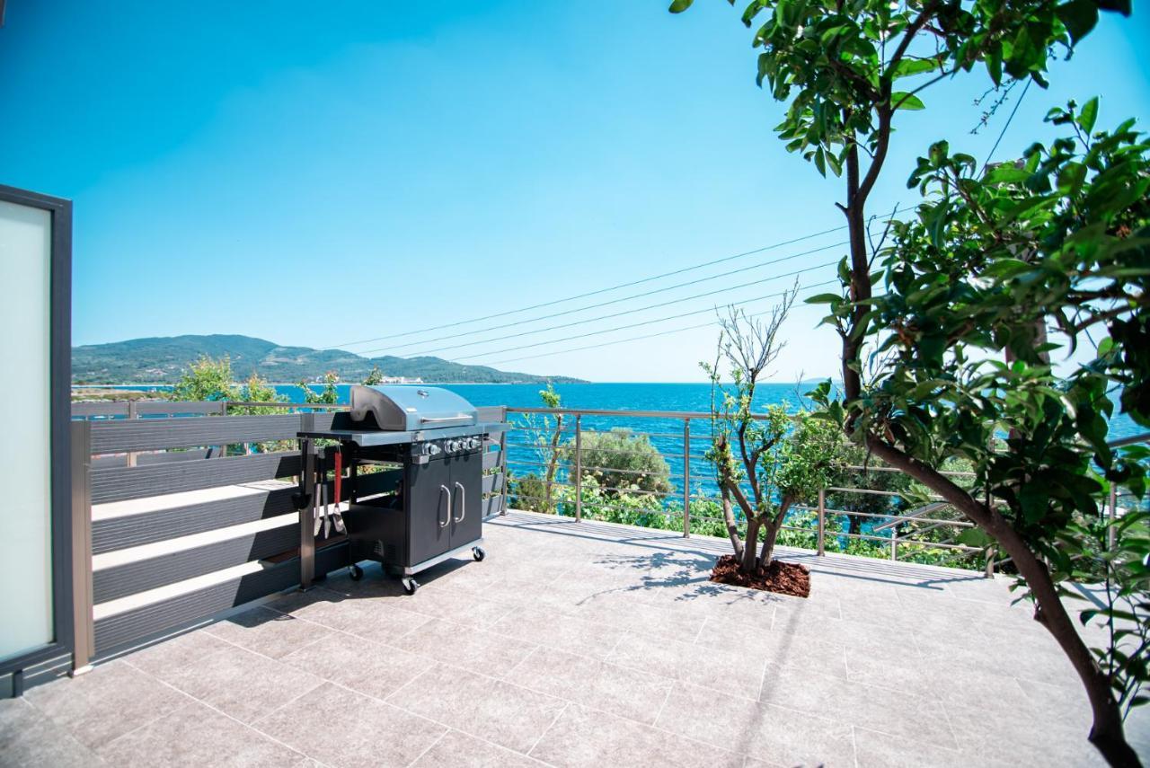 Anemos Seaside Apartment Néosz Marmarász Kültér fotó